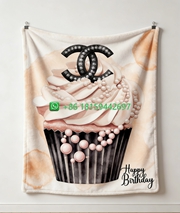 Chanel Throw Blankets